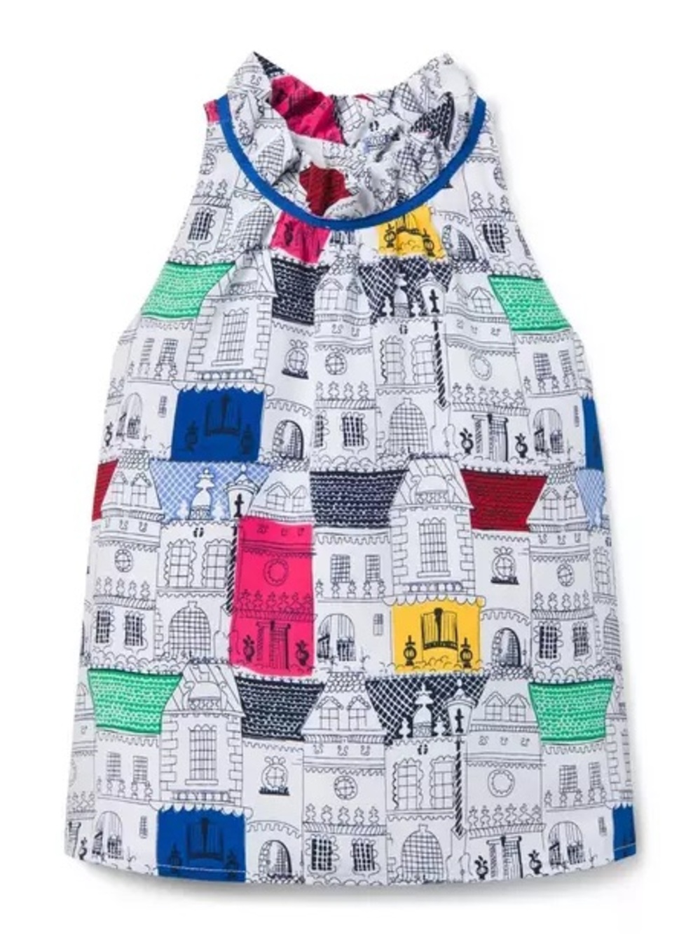 Janie and Jack European City-Print Top